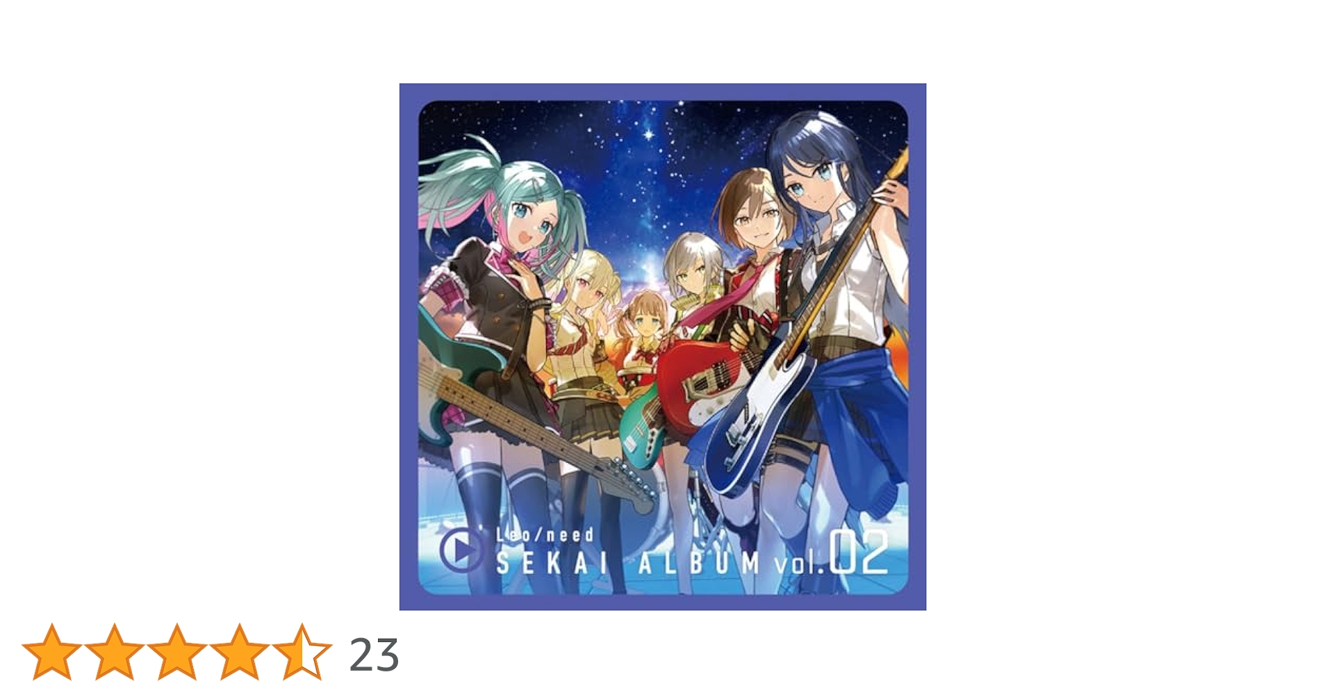 アニメ Leo/need SEKAI ALBUM vol.2 Leo/need Leo/need SEKAI ALBUM vol.2 [Regular Edition] Japan